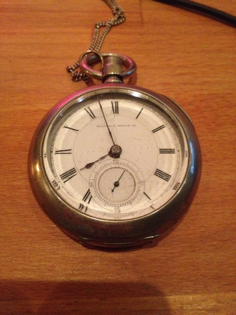 Illustration for article titled Old watch.